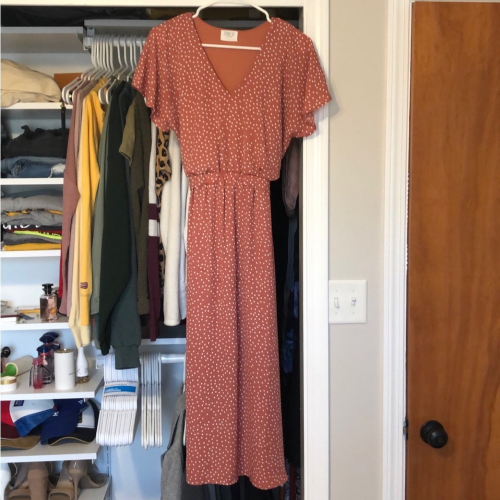 Sienna Sky Midi Dress